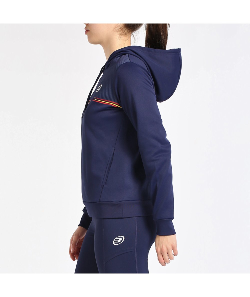 SUDADERA BULLPADEL FUENLA AZUL MARINO