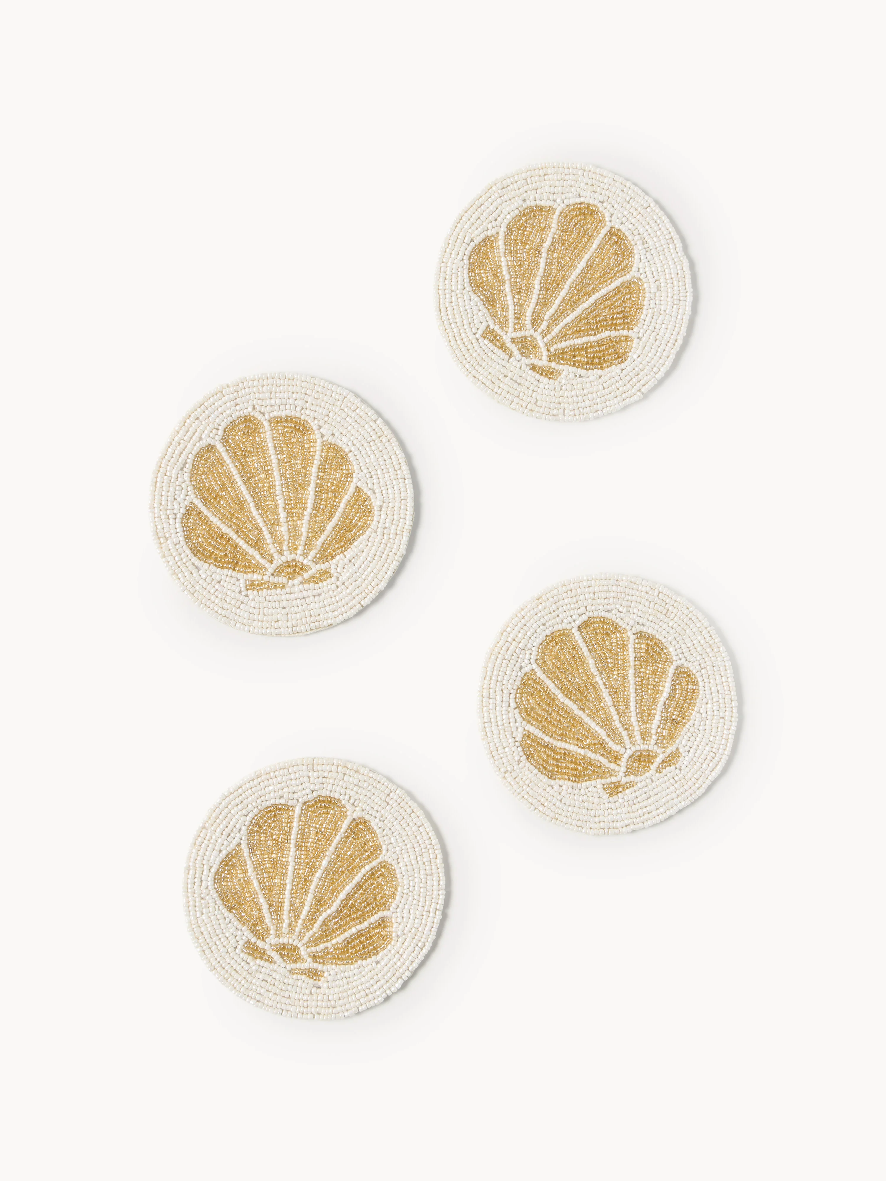 Untersetzer Shell, 4er-Set