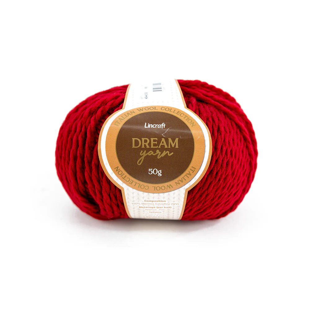 Dream Crochet & Knitting Yarn, 50g Merinos Yarn