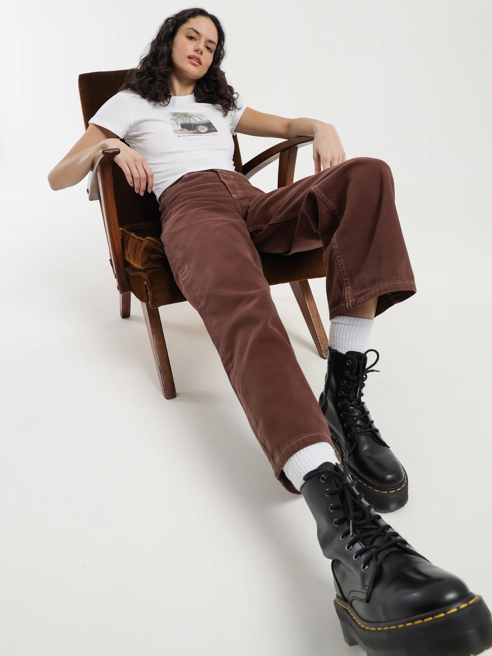 Holly Drill Pants