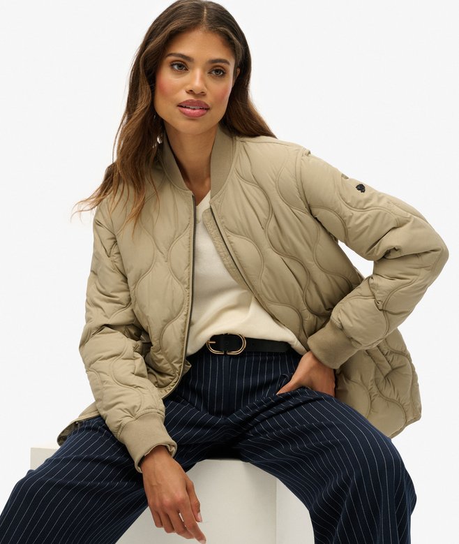 Short Quilted Liner Jacket
