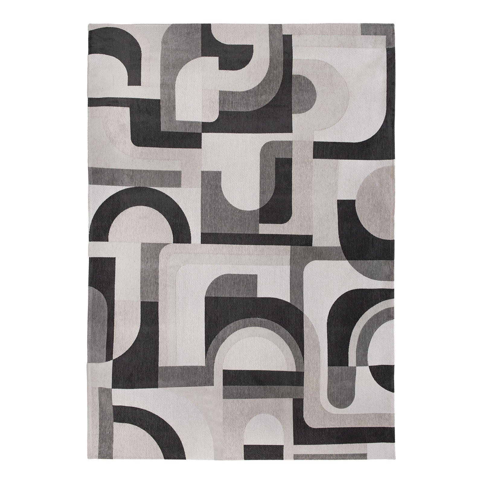 Louis De Poortere vloerkleed Saxon Beige - grijs - 140x200cm