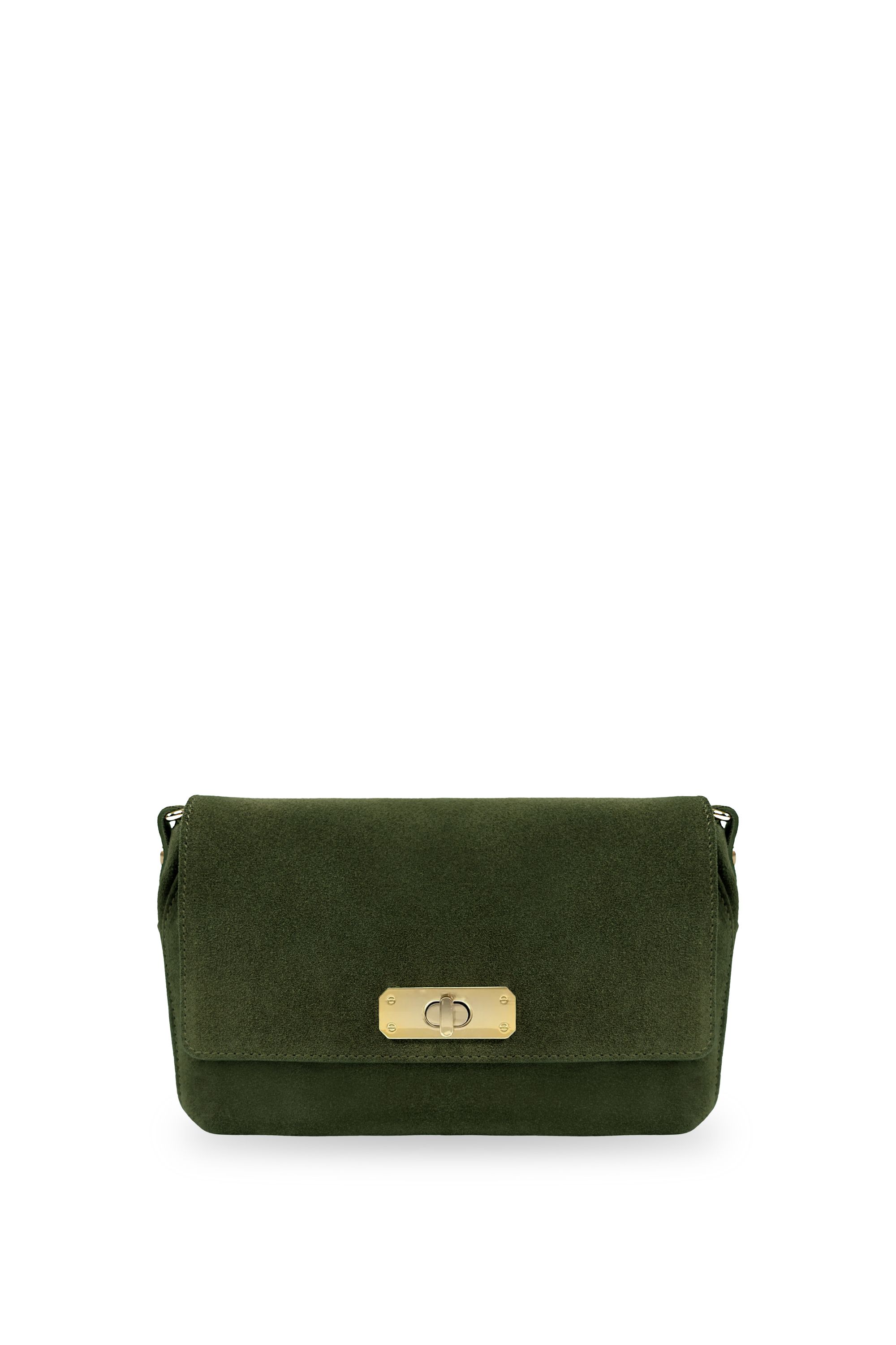 Apatchy London The Maisie Midi Suede Bag