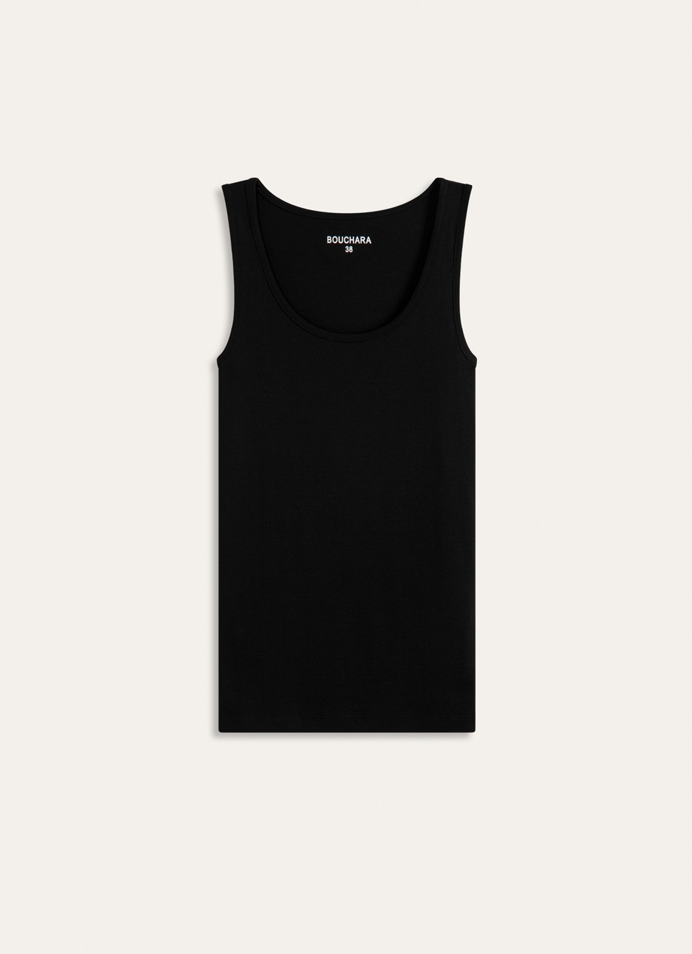 DÉBARDEUR GRIS CHINÉ