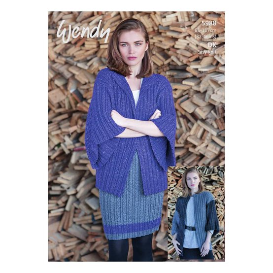 Wendy Pixile DK Ladies' Kimono and Skirt Digital Pattern 5988