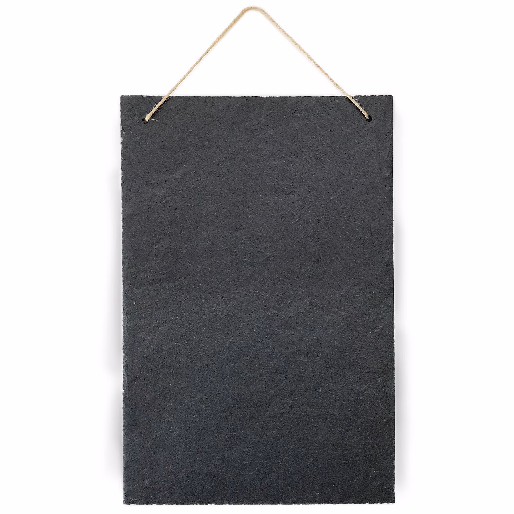 Slate chalkboard chalkboard for writing on and hanging vintage decorative slate plate for kitchen, garden, table 30 x 20 cm large high