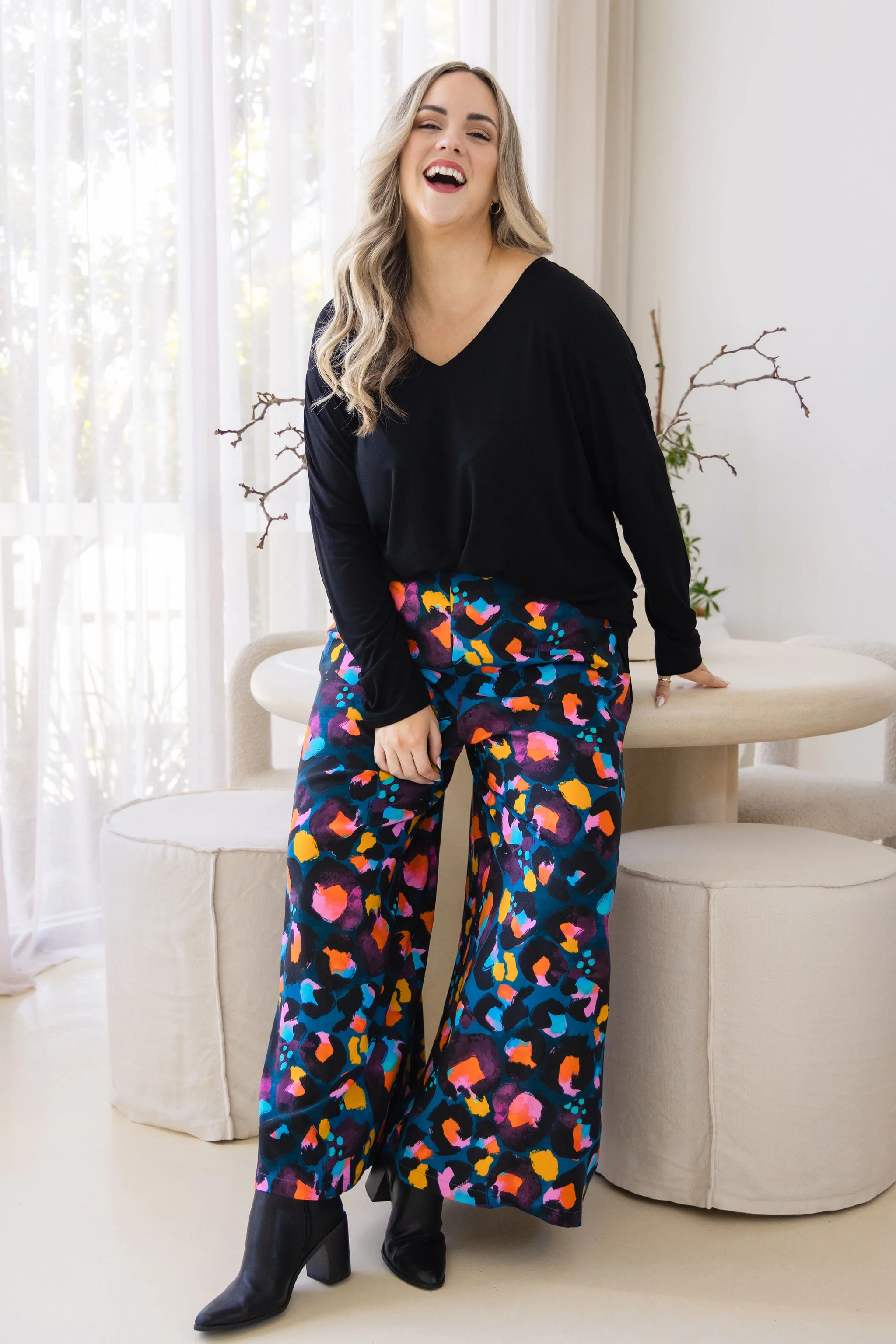 Larsa Pant in Verona by Kasey Rainbow