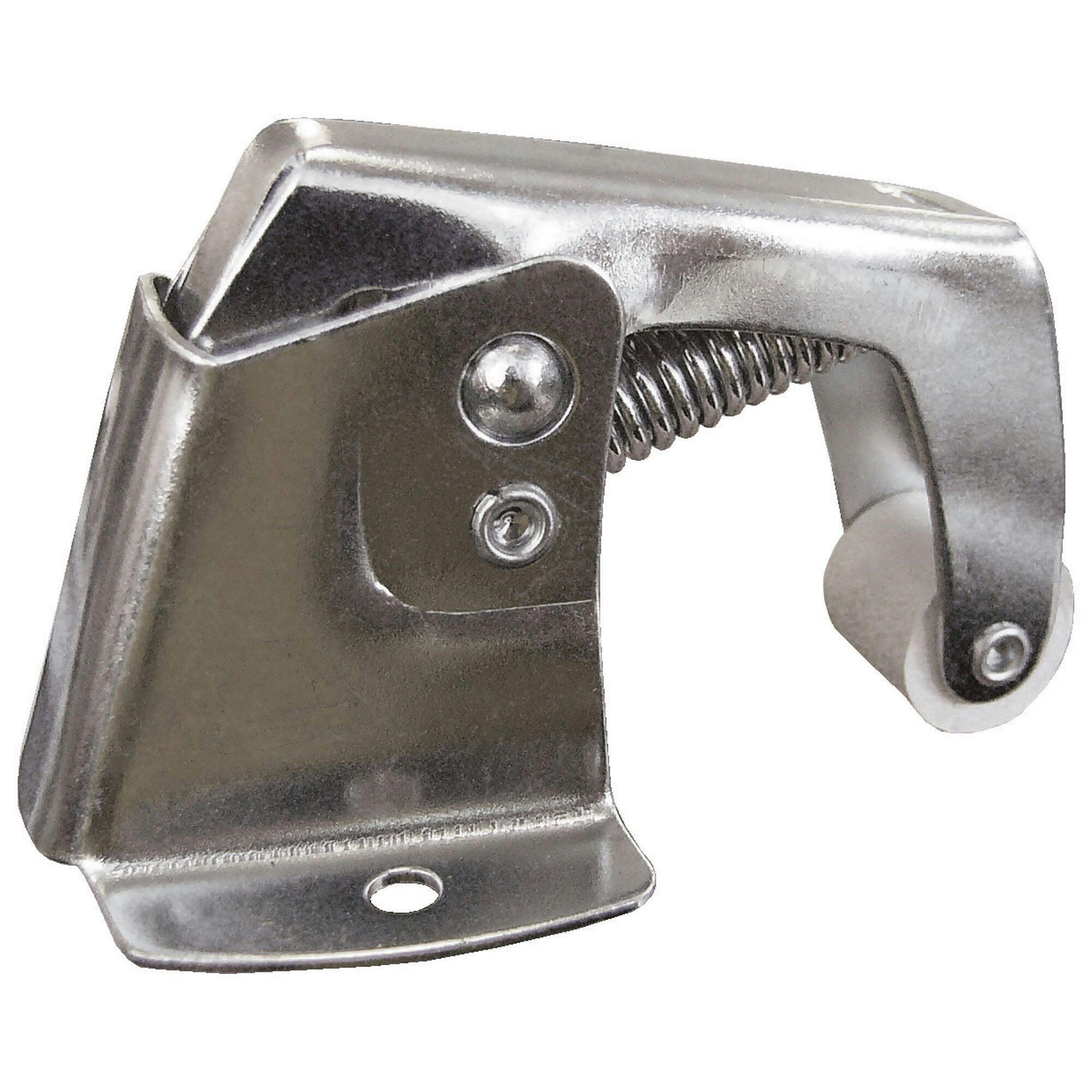 Ideal Security Screen Door Catch, Silver