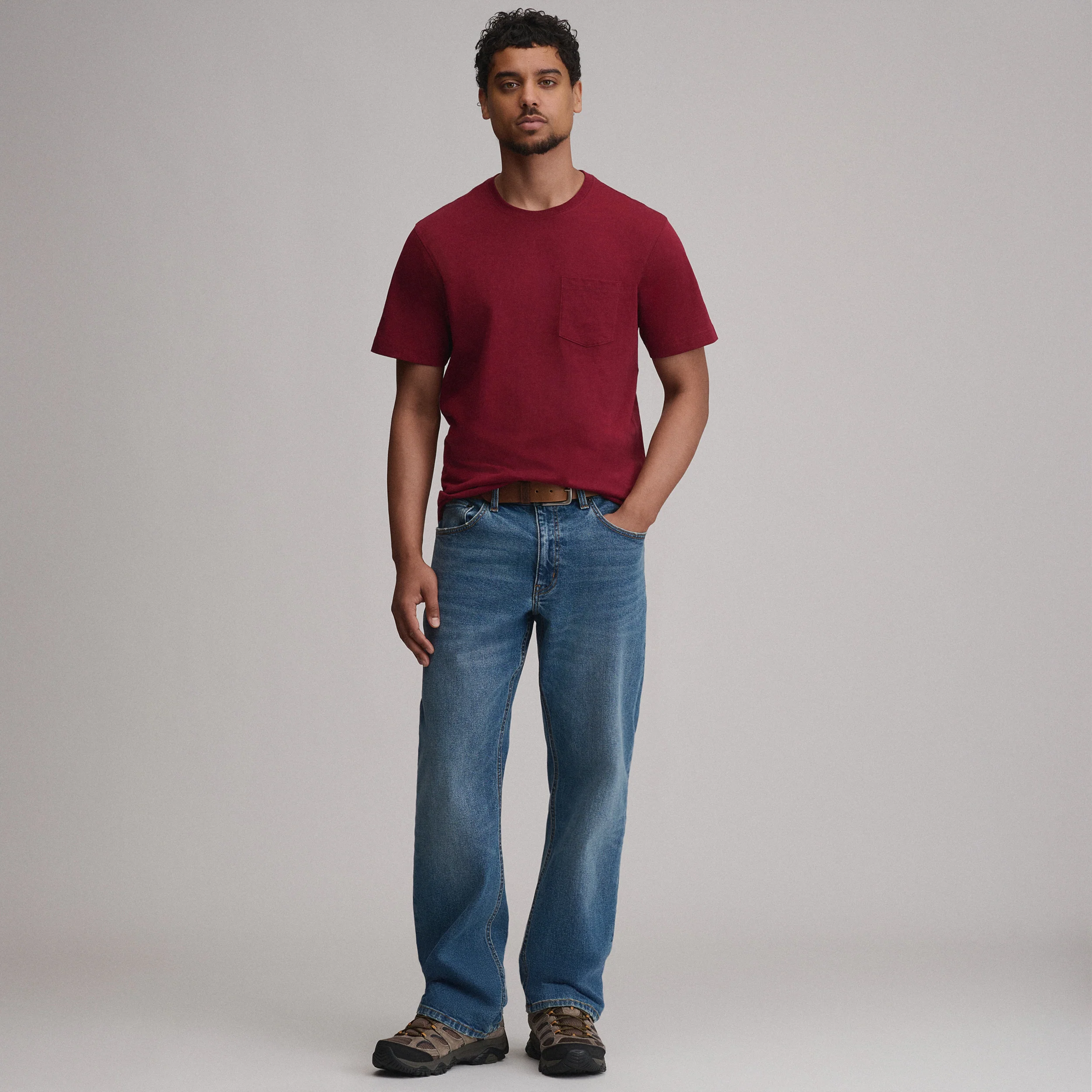 Men's Legend Wash 100% Cotton Short-Sleeve Pocket T-Shirt