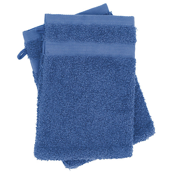 Parure de bain LUXOR 6 pièces bleu