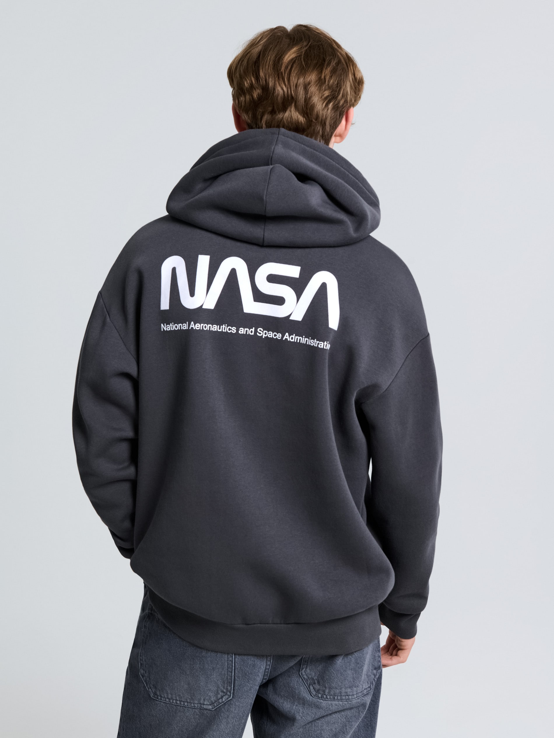 Bluza z nadrukiem na plecach NASA