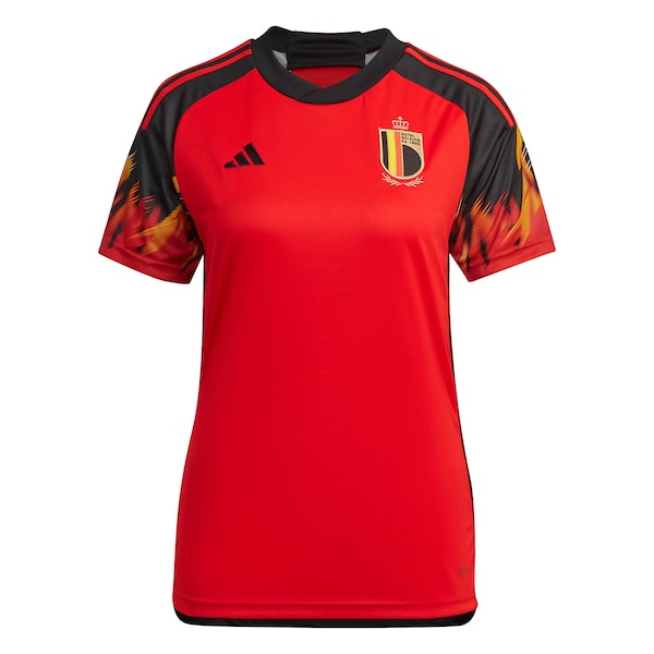 Belgium National Team adidas Women's 2022/23 Home Replica Jersey - Red