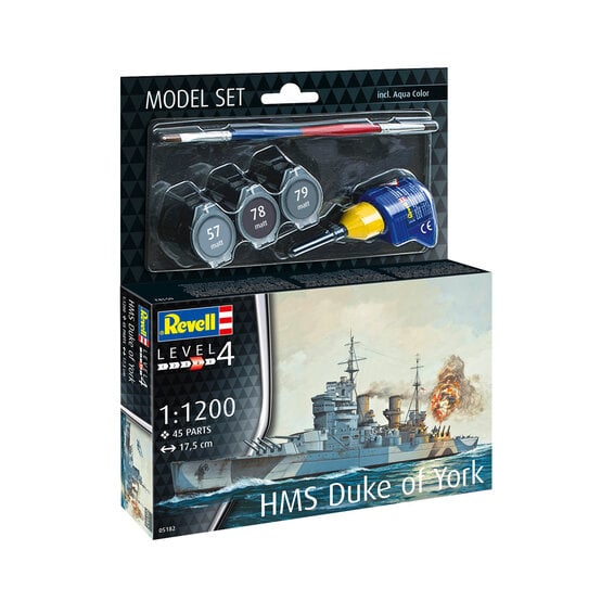 Revell HMS Duke of York Model Set 1:1200
