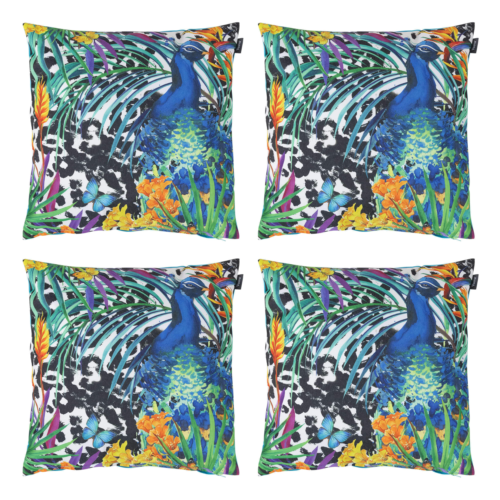 - Lot de 4 coussins d