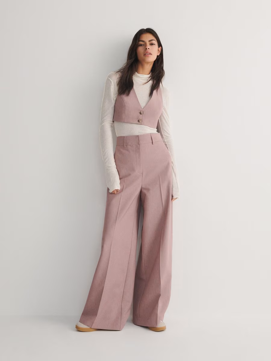 Wide Leg Trousers