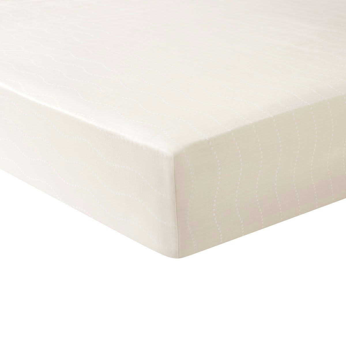 DOLCE VITA - Drap housse coton biologique rose clair 180x200 cm