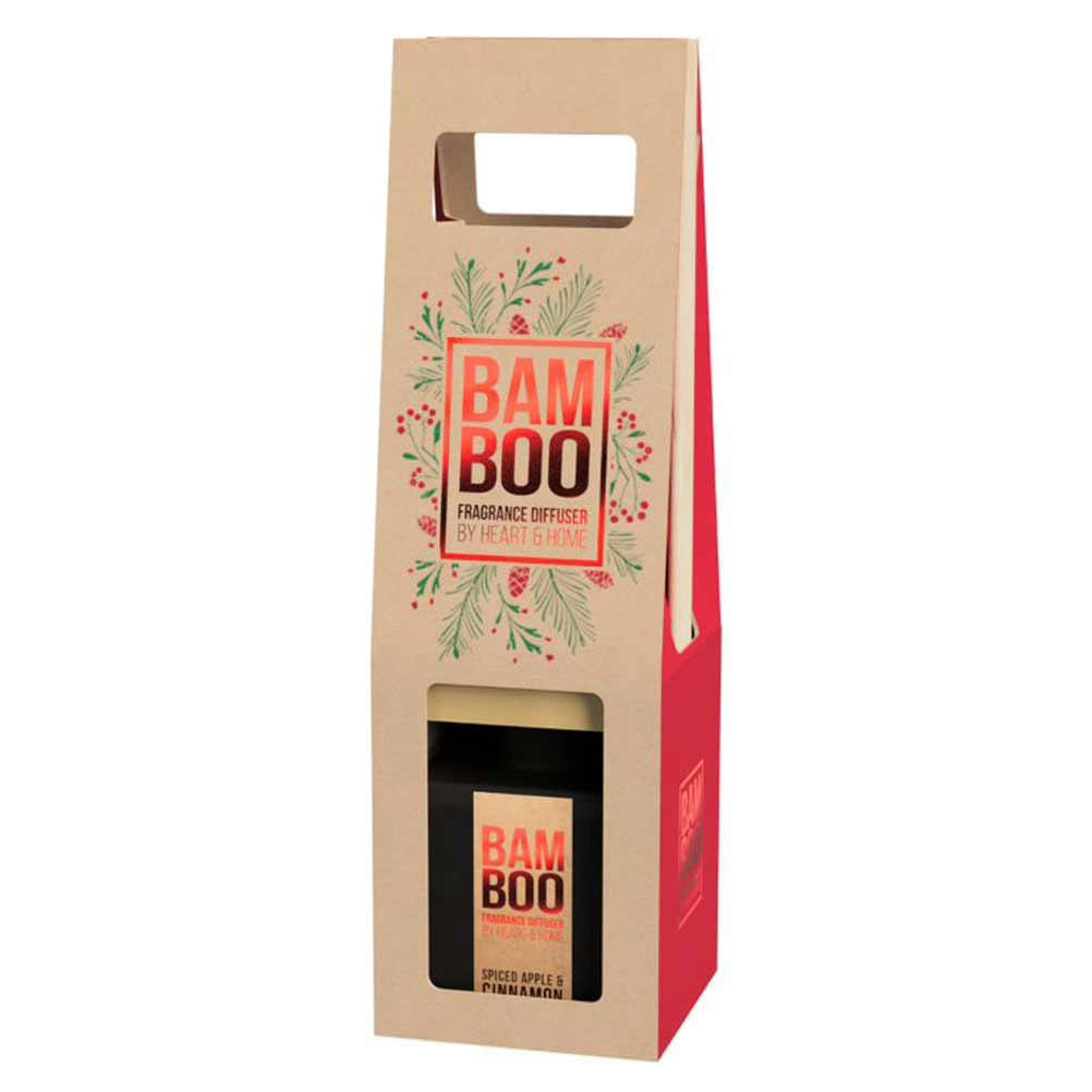 POMME ÉPICÉE - Diffuseur à bâtons éco responsable pomme épicée et cannelle