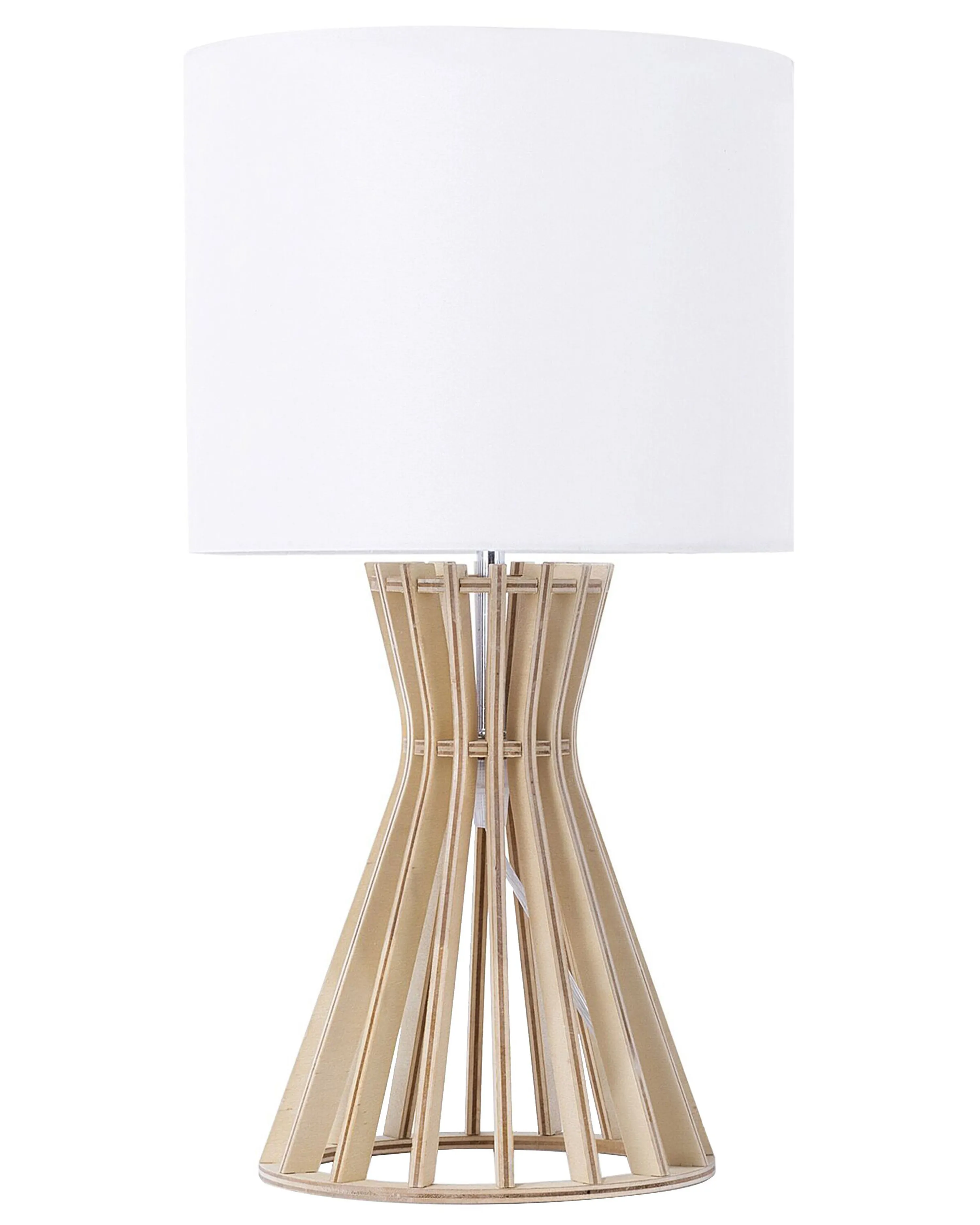 Table Lamp CARRION Brown/ White