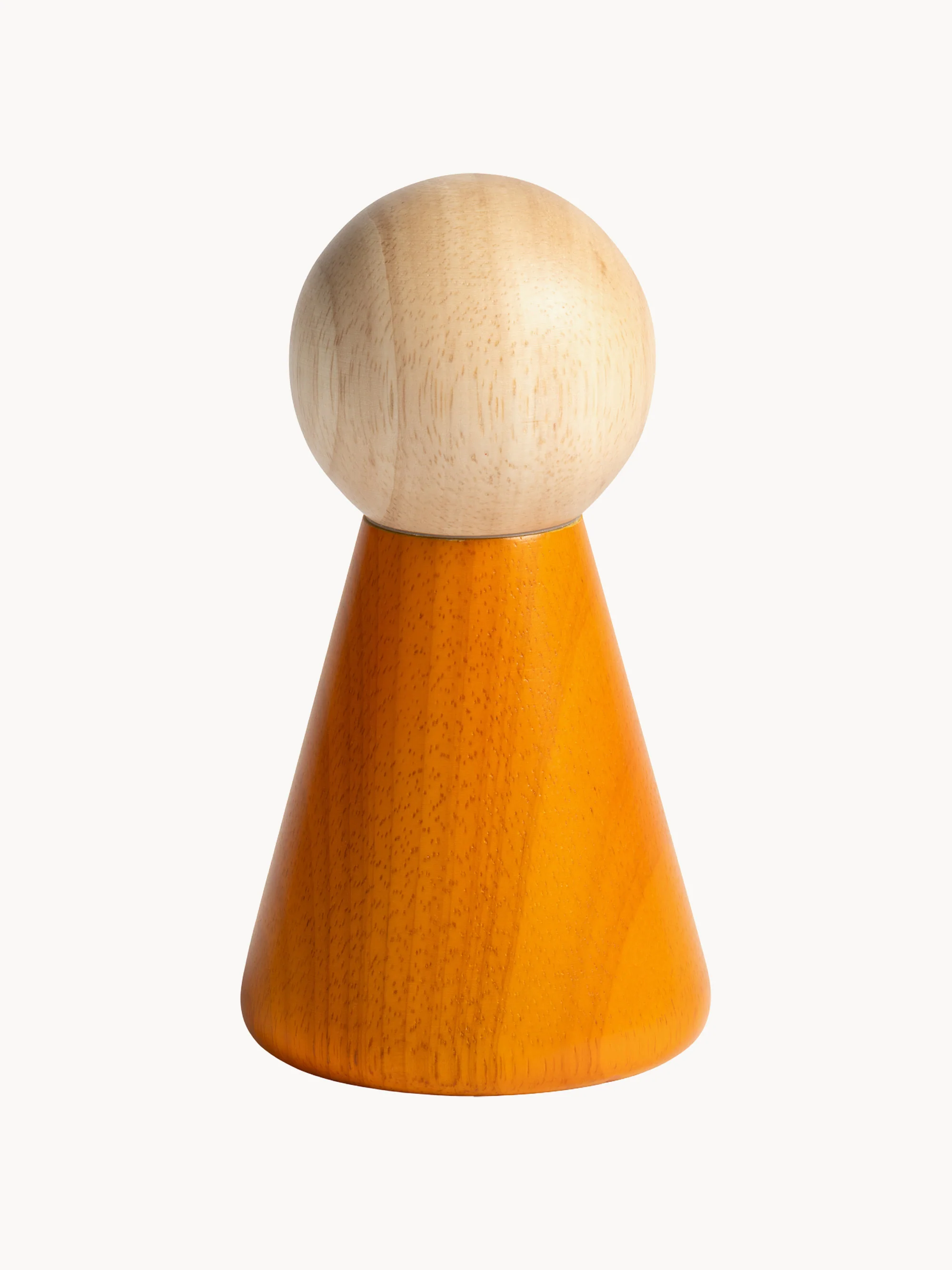 Handgefertigte Salz- & Pfeffermühle Halma aus Holz