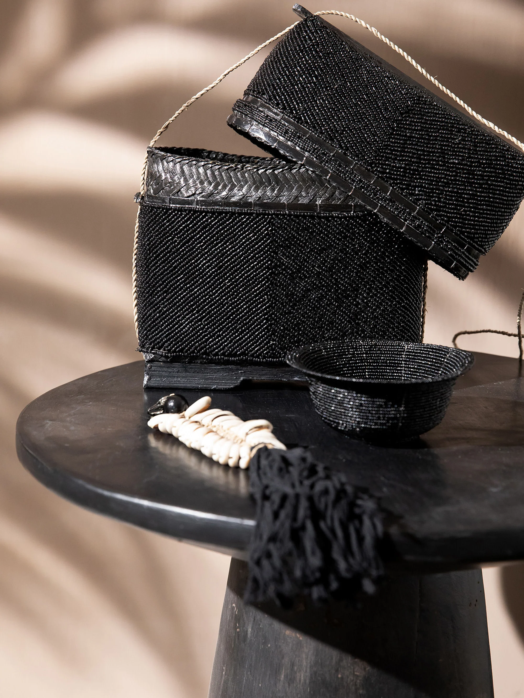 Deko-Schale Beaded