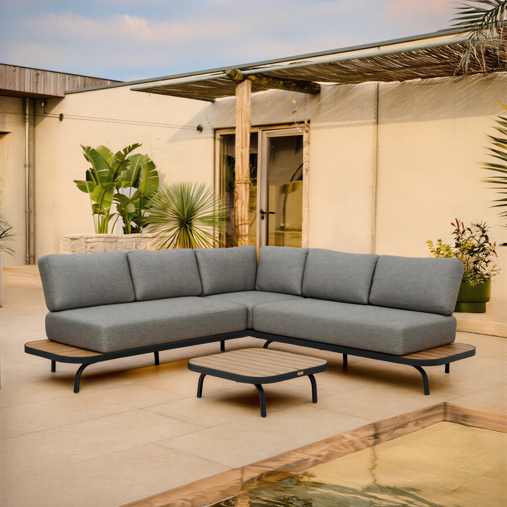 by fonQ Orb Loungeset - Antraciet