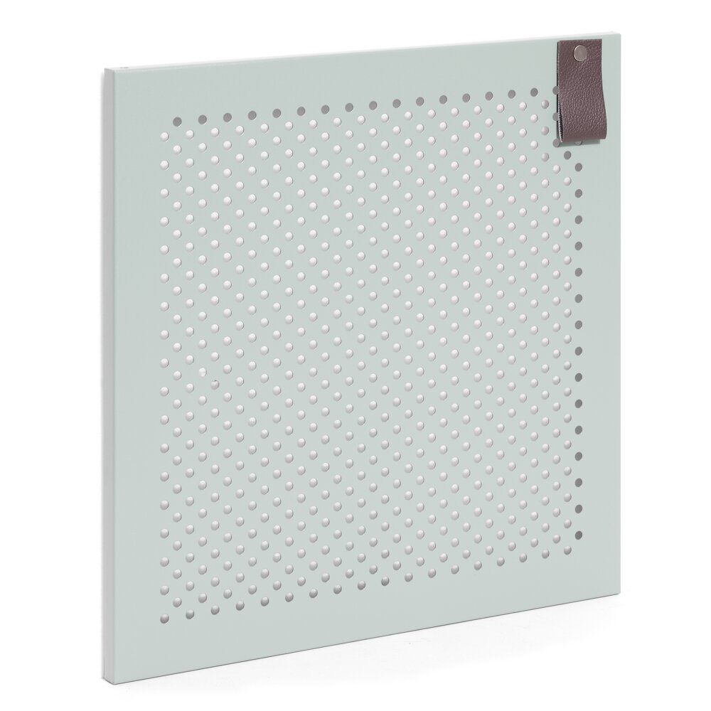 Porte Box Cube métal ajouré blanc