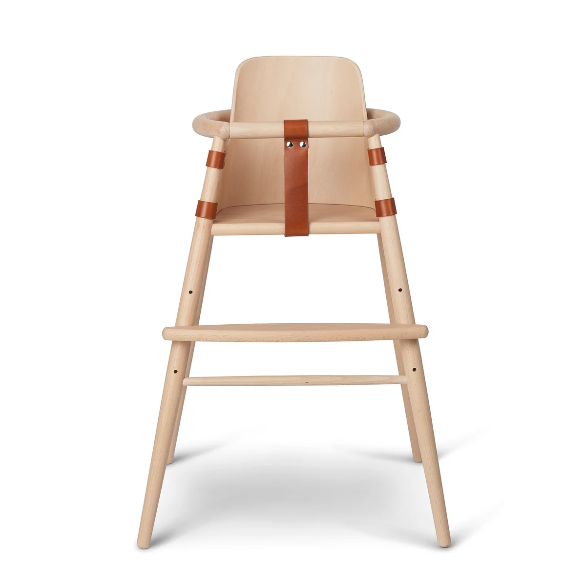 Carl Hansen - Stuhllehne für ND54 Kinder-Hochstuhl, Buche matt lackiert / cognac