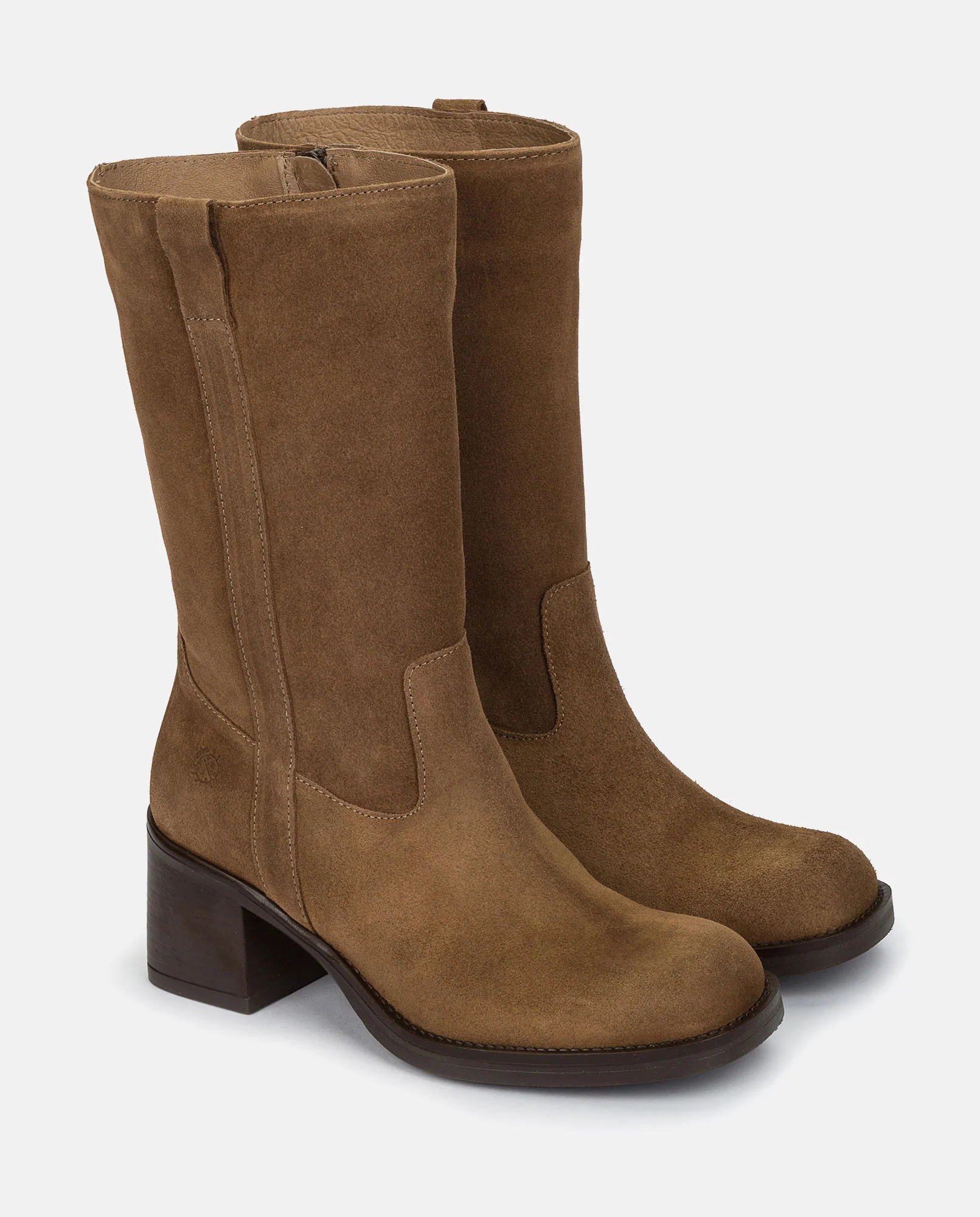 Bota de tacón LANDAS-003 MARRON