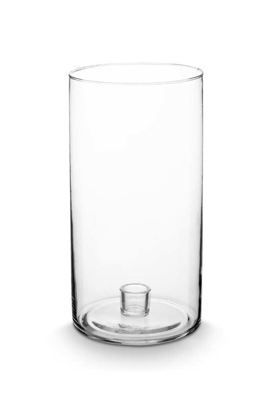 vtwonen Kaarsenhouders - Glas - Transparant - 13x25cm