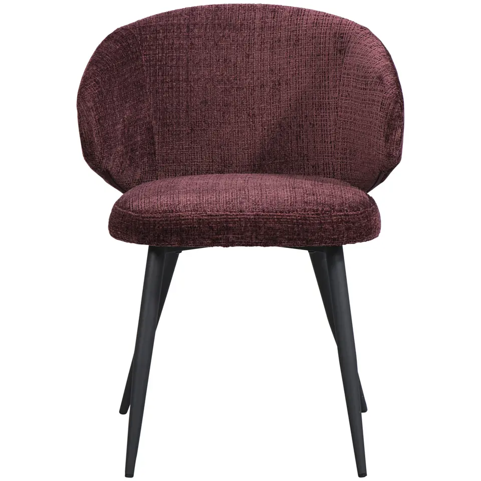 Eetkamerstoel Demi - wijnrood