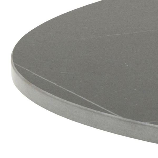 STOLIK KAWOWY okrągły 90cm Malta CERAMICZNY czarny marmur