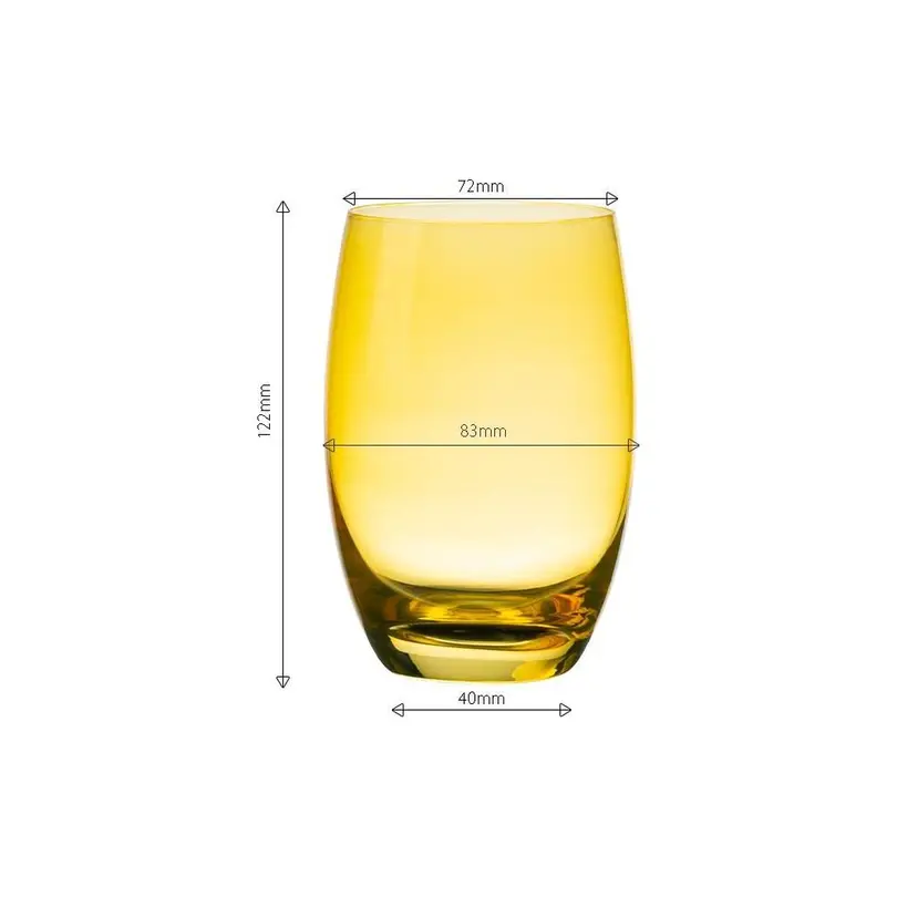 Longdrinkglas 6er-Set Optima Color