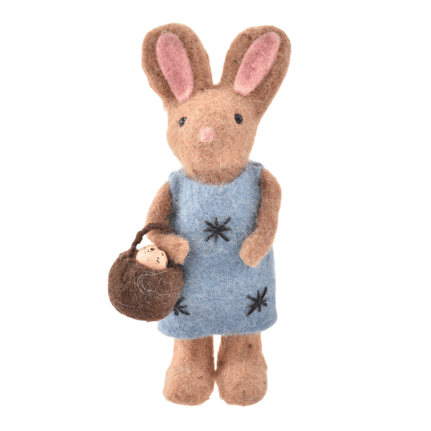 COELHO COM CESTO 25 CM PASCOQUETTE