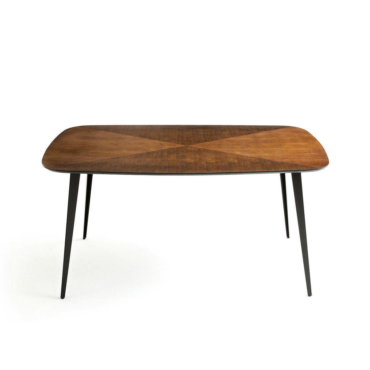 Table à manger vintage marquetée 6 pers. Watford