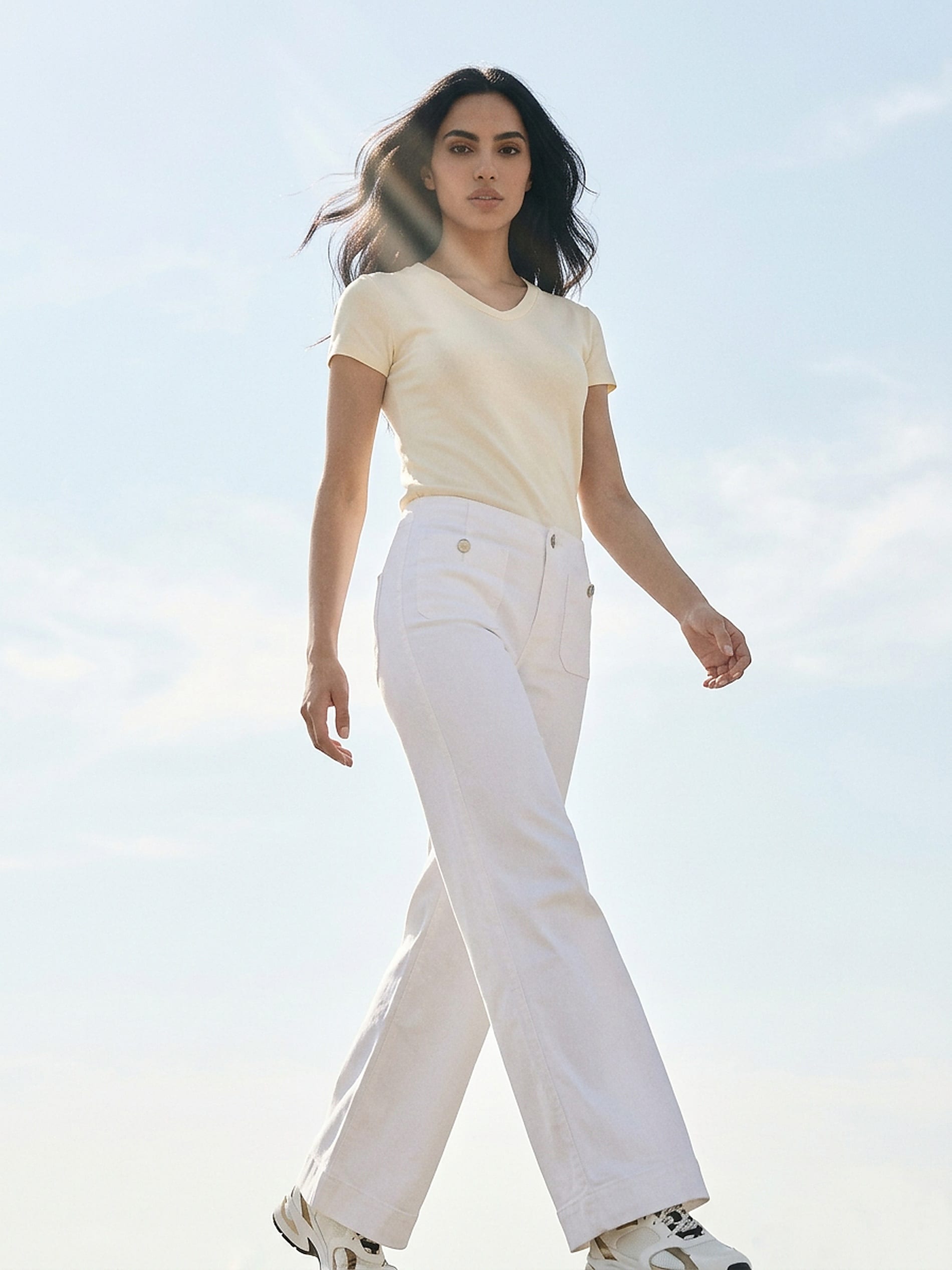 Jeansy wide leg