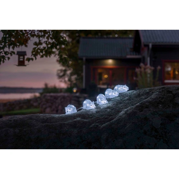 LED Figur, Kunststoff, HxL: 6 x 13,5 cm, inkl. Leuchtmittel