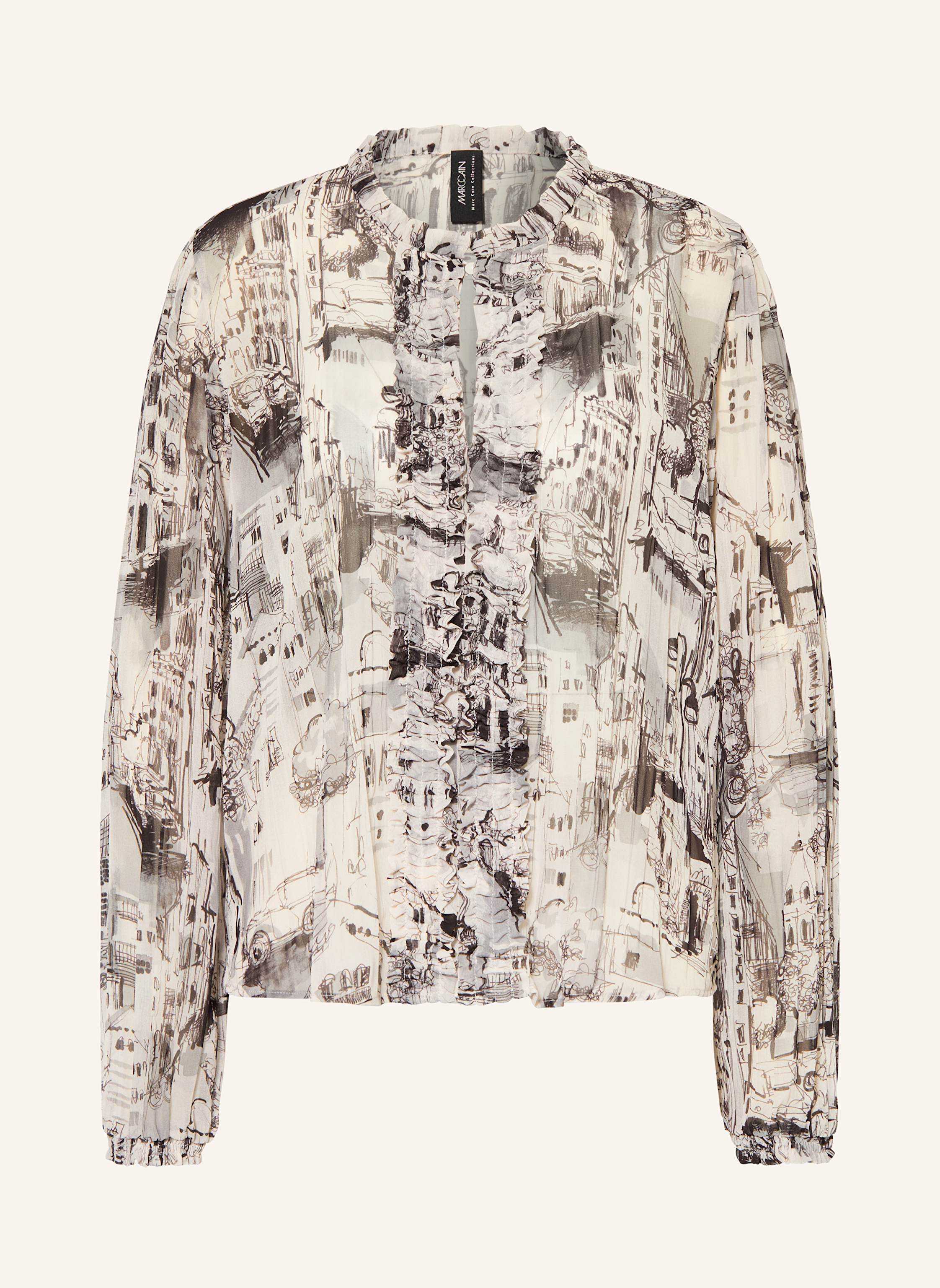 MARC CAIN Blusenshirt mit Rüschen