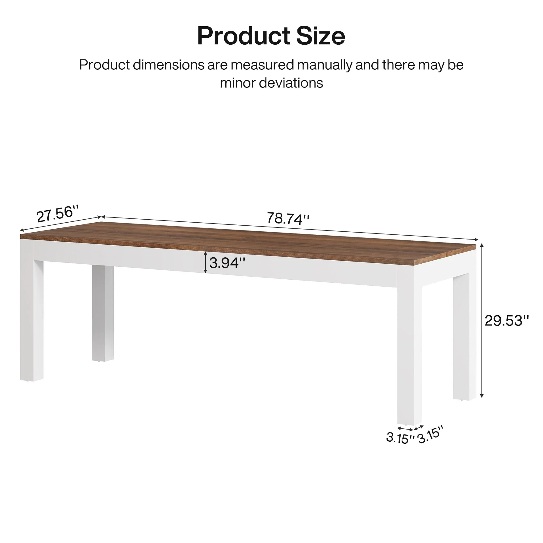 79 Long Desk 2 Person Desk Large Computer Desk