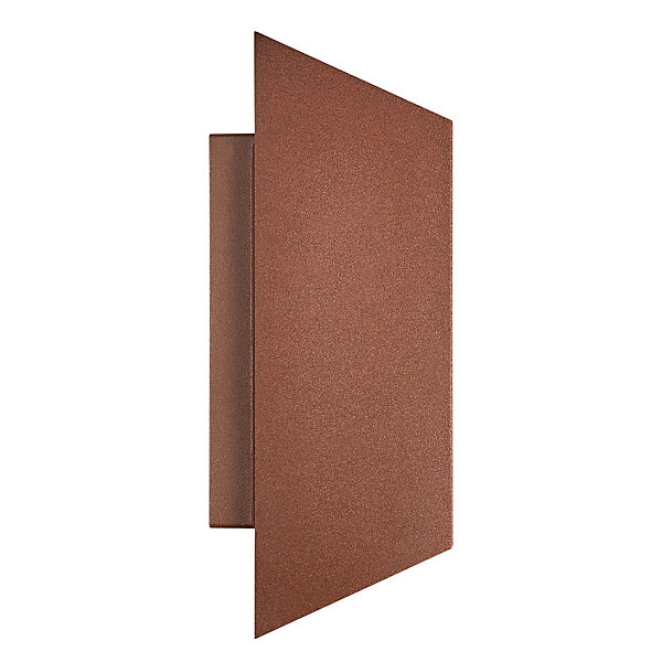 Applique murale NICO Square 22 Aluminium Couleur rouille, H.23.5 - IP54 - GU10 /Nordlux Extérieur