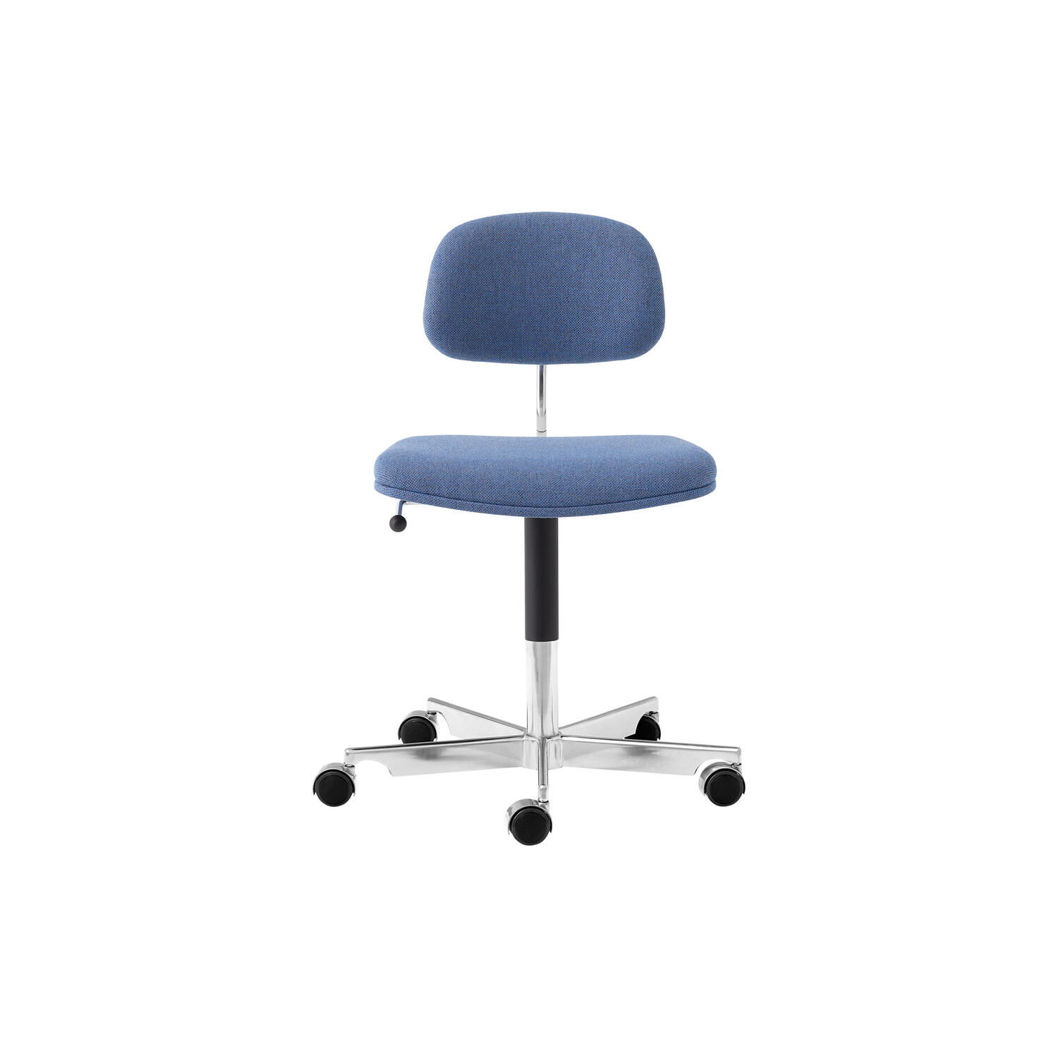 KEVI&reg; 2534 forsidepolstret kontorstol, bl&aring;