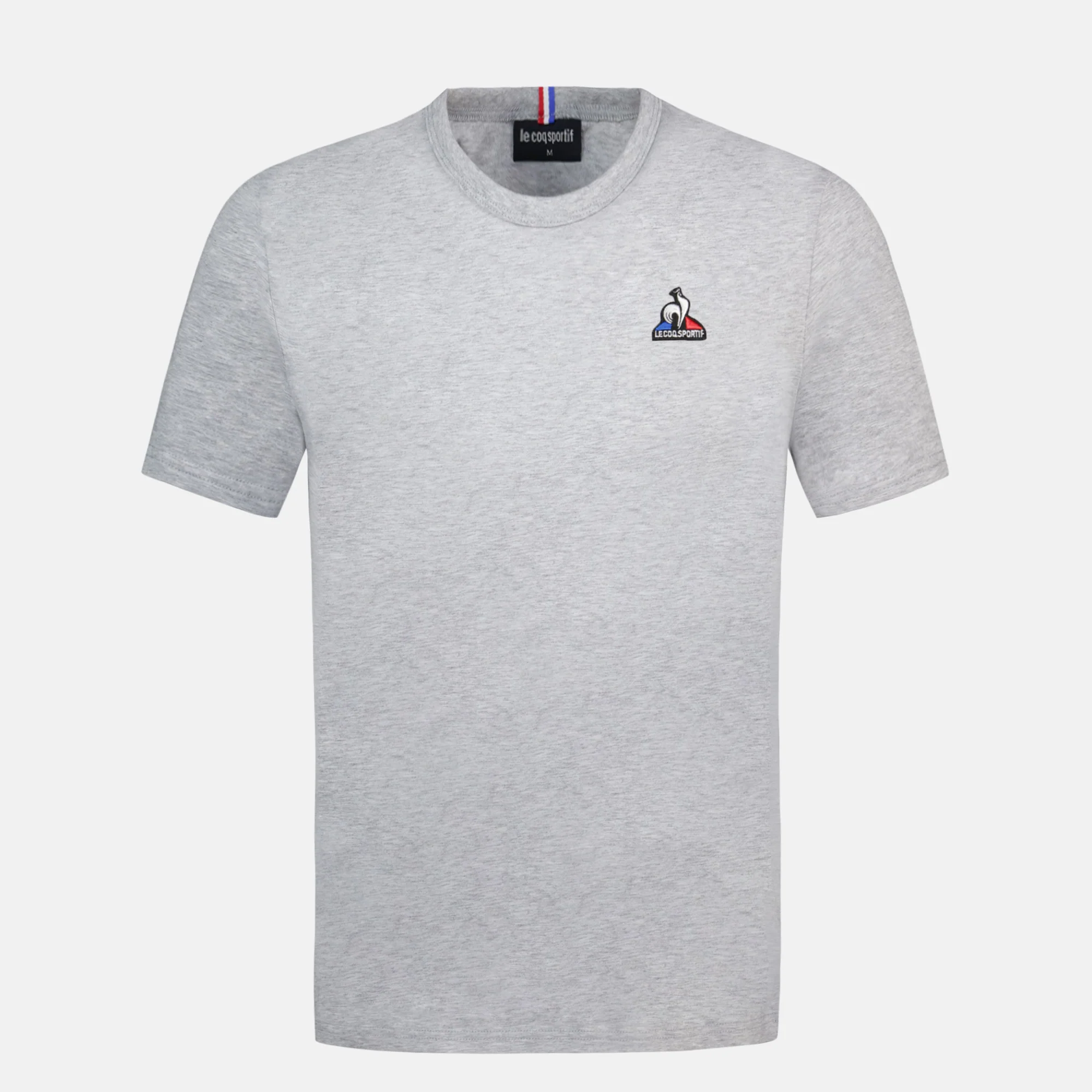 2120201-ESS Tee SS N°3 M gris chiné clair | T-shirt Homme