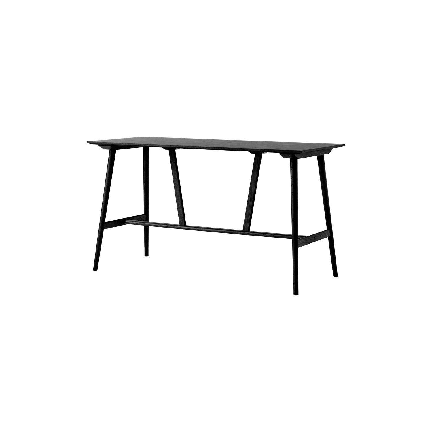 In Between SK28 Bar Table, black lacquered oak