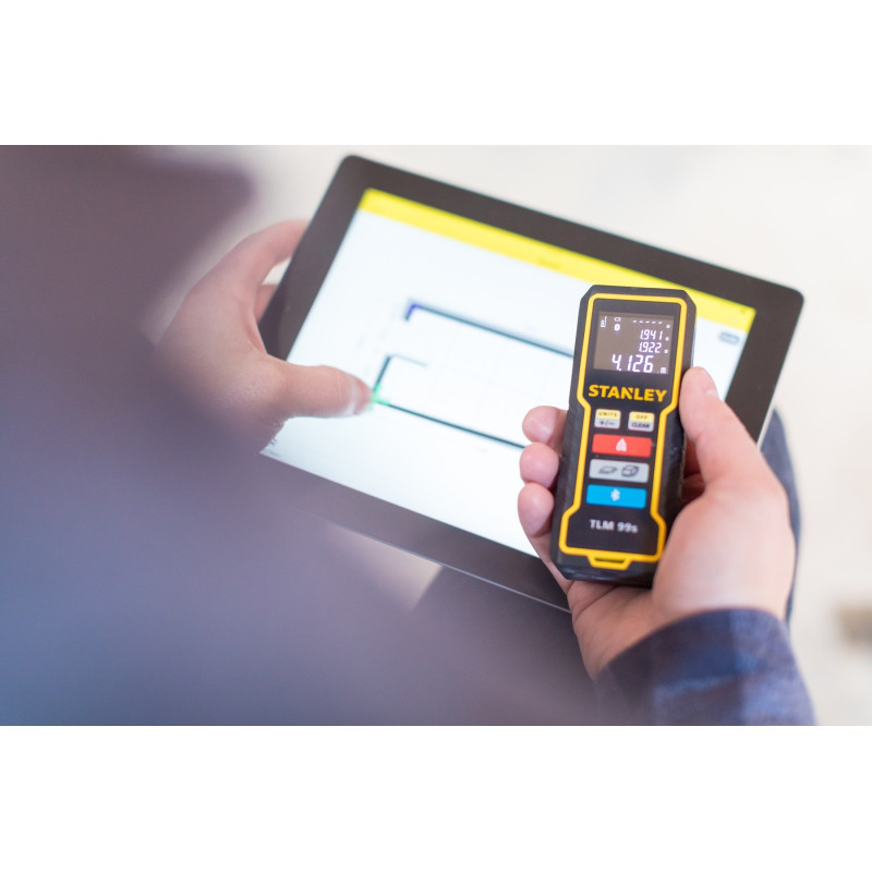 Télémètre avec connection Bluetooth TLM99S STANLEY