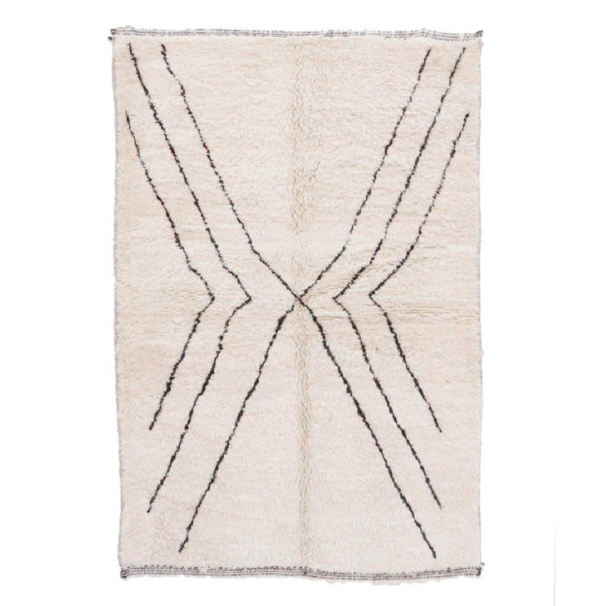 AFK Living vloerkleed Berber - handgemaakt - Wol - 160 cm x 230 cm