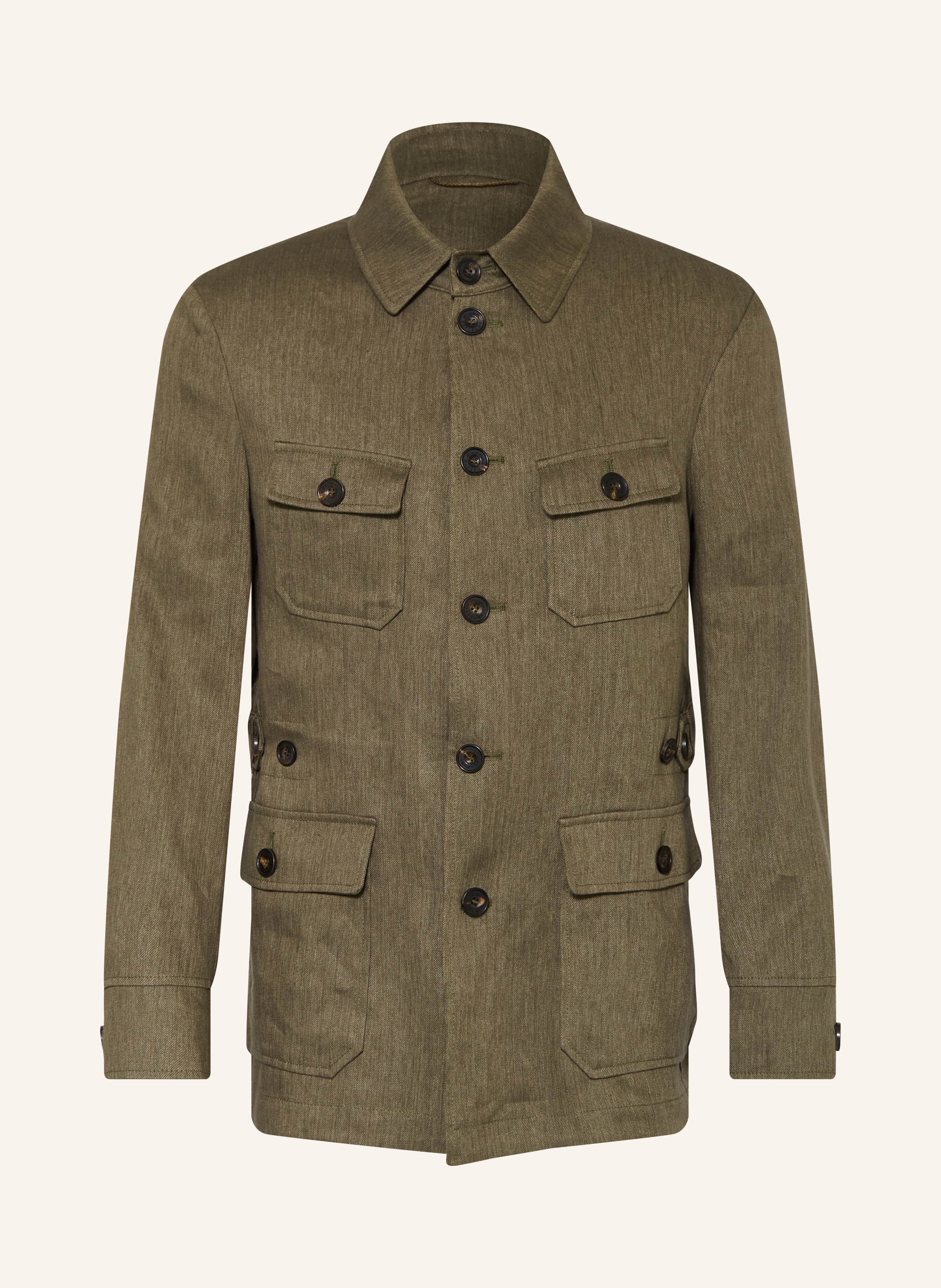 HABSBURG Overshirt FREISTRITZ mit Leinen