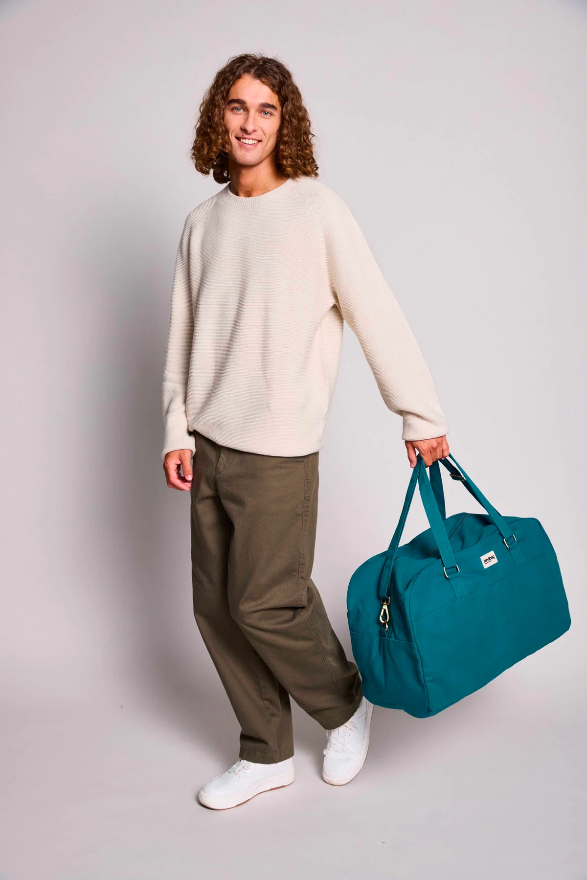 Sac de voyage Yves Bleu paon