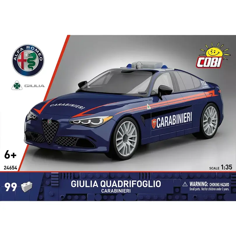 Bausatz Giulia Quadrifoglio Carabinieri
