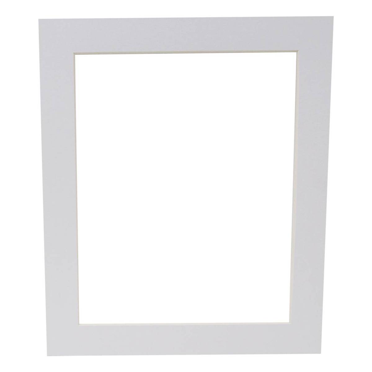 Iced White Single Aperture Mount 12 x 10 Inches