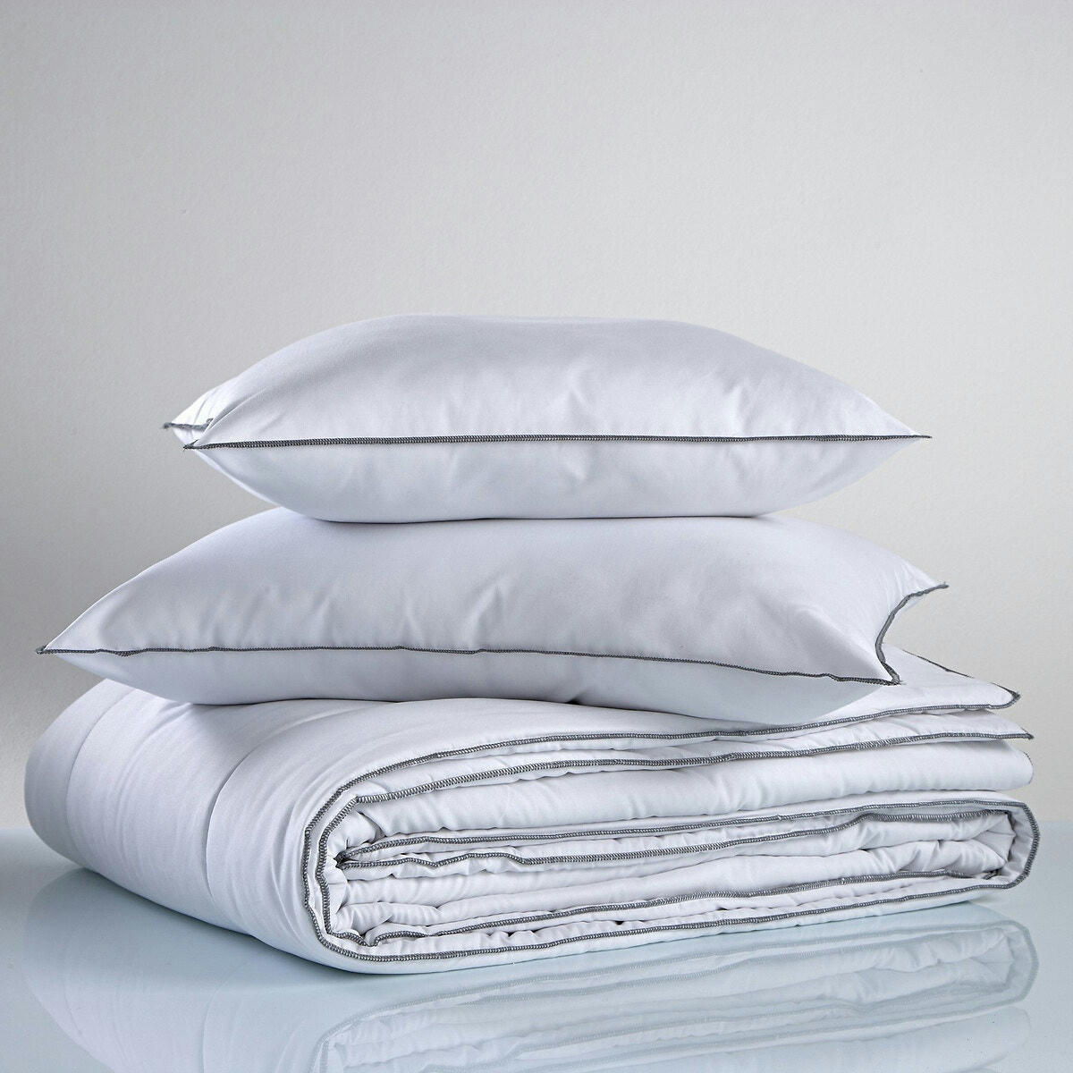 Lot de 2 oreillers synthétiques 100% polyester