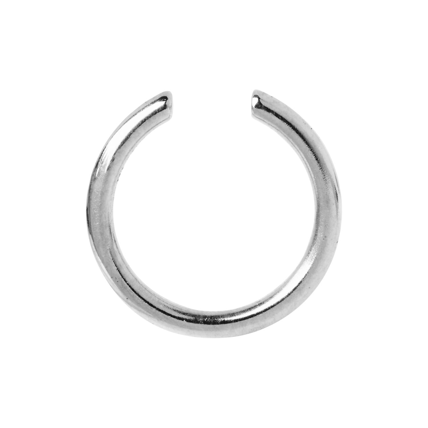 Twin Mini Ear Cuff, silver